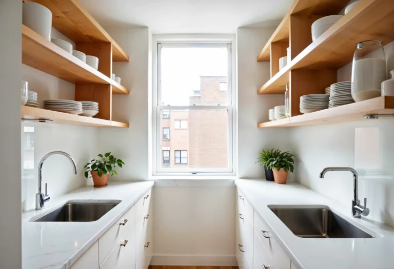 How to Style Open Kitchen Shelving Without Looking Cluttered