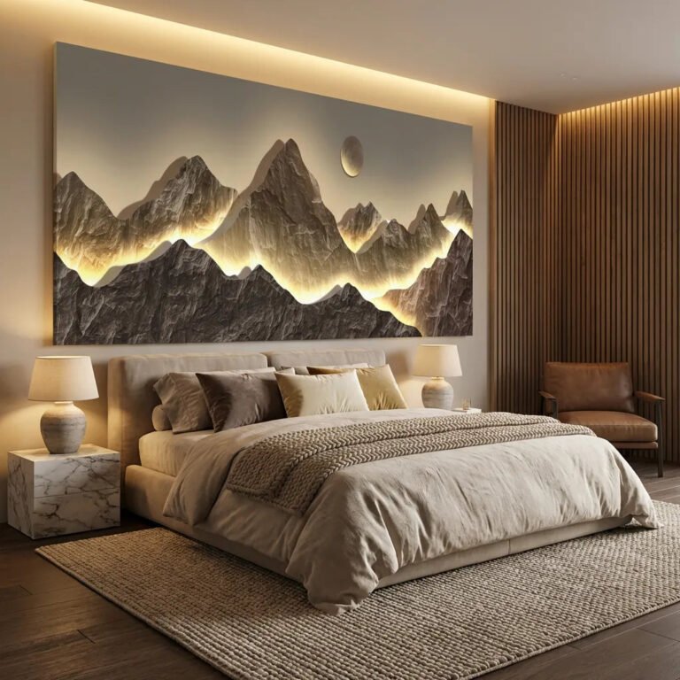 The Art of the Accent Wall: Bold Paint vs. Textured Wallpaper